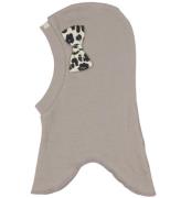 Racing Kids Balaclava - Enkel - Stone m. Rosett