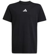 adidas Performance T-shirt - J SL - Svart/Vit