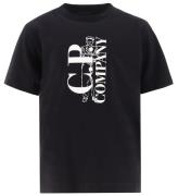 C.P. Company T-shirt - Svart m. Vit/DammgrÃ¶n