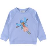 Stella McCartney Kids Sweatshirt - Ljusblå m. Fe