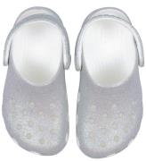 Crocs Sandaler - Classic+ Glitter T - White