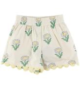 Stella McCartney Kids Shorts - Creme m. Blommor