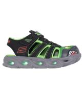 Skechers Sandaler m. Ljus - Thermo-Splash - Hydro-Flare - Svart/