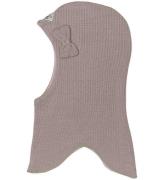 Racing Kids Balaclava - Dubbel - Stone m. Rosett