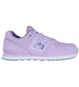 New Balance Skor - 574 - Lilac Glo/Elektrisk Sky