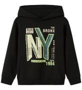 Name It Hoodie - NkmVugo - Svart m. Tryck