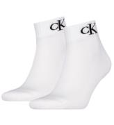 Calvin Klein Strumpor - 2-pack - Vit M/Logo