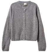 Sofie Schnoor Cardigan - Stickad - Ull - Grey Melange