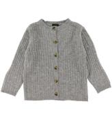 Petit by Sofie Schnoor Cardigan - Stickad - Grey Melange