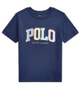 Polo Ralph Lauren T-shirt - MarinblÃ¥ m. Polo