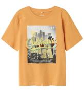 Name It T-shirt - NkmVoto - Gold Earth/California