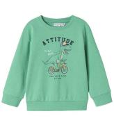 Name It Sweatshirt - NmmValexander - Creme De Menthe/Attitude