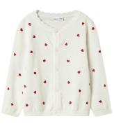 Name It Cardigan - NmfFisilly - Stickad - Cloud Dansare m. HjÃ¤rt