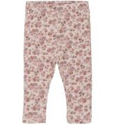 Minymo Leggings - Rib - Peach Piska