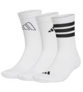 adidas Performance Strumpor - 3-pack - Logo - White/Black