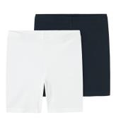 Name It Cykelshorts - Noos - NkfVivian - 2-pack - Dark Sapphire/