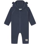 Mini A Ture Fleeceoverall - MatAkua - Ombre Blue