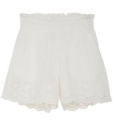 Creamie Shorts - Broderi - Cloud