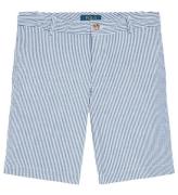 Polo Ralph Lauren Shorts - Preppy - BlÃ¥/Vitrandig