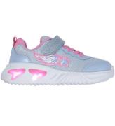 Geox Blinkande Skor - J Assists - Sky/Rosa