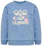 Hummel Sweatshirt - hmlLime - Blekad Denim