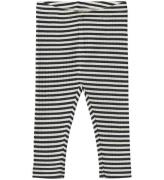 Wheat Leggings - Rib - Jules - Marinblå Stripe