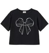 Sofie Schnoor T-shirt - Asiatisk - Svart/Rosett