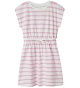 Name It Klänning - Noos - NkfMie - Rosa Frosting/Y/D Stripes