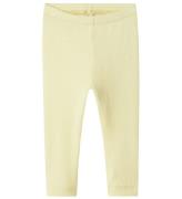 Name It Leggings -Rib - Noos - NbnKab - Pastel Yellow