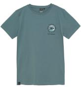 Indisk Blue Jeans T-shirt - Stormigt Sea m. Tryck