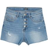 Indiska Blue Jeans Jeansshorts - Ljusblå