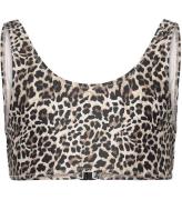 Rosemunde Bikini Topp - Shiitake - Leopard