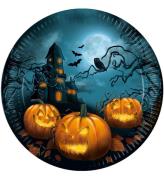 Decorata Party Papperstallrikar - 8-pack - 23 cm - Halloween