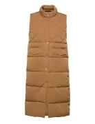 Onlstacy Quilted Waistcoat Cs Otw Brown ONLY
