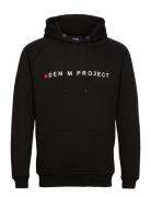 Logo Hoodie Black Denim Project