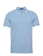 Twin Tipped Fp Shirt Blue Fred Perry