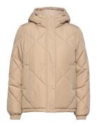 Slfmonika Puffer Jacket Beige Selected Femme