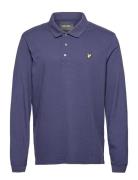 Ls Polo Shirt Blue Lyle & Scott