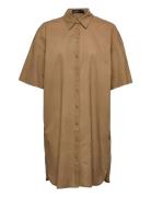 Slfile Tunic Dress Brown Soaked In Luxury