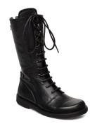 Boots - Flat - With Laces Black ANGULUS