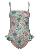 Pollyup Swimsuit Patterned Underprotection