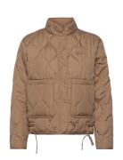 W. Quilted Jacket Brown Svea