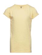 T-Shirt Ss Jacquard Yellow En Fant