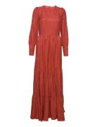 Mala Dress Ankle Length Red IVY OAK