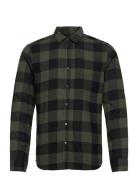 Onsgudmund Ls Checked Shirt Noos Green ONLY & SONS