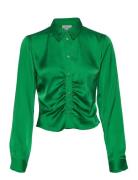 Shirt Green Barbara Kristoffersen By Rosemunde