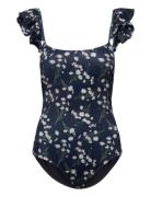 Lotusup Swimsuit Patterned Underprotection