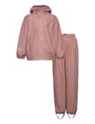 Rainwear Set -Solid, W.fleece Pink CeLaVi