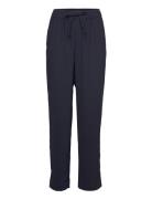 Slshirley Tapered Pants Navy Soaked In Luxury