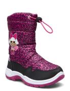 Girls Snowboots Patterned Leomil